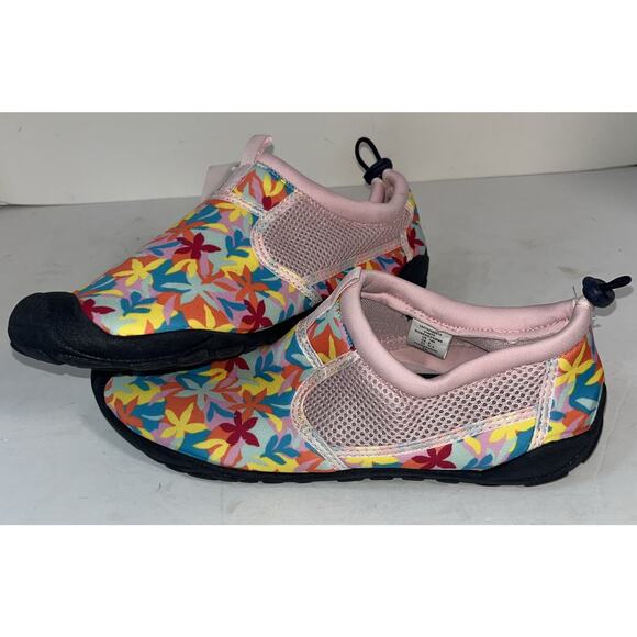 Lands End Woman’s Floral Multi Colored Water Shoes Size 10B - Picture 9 of 9